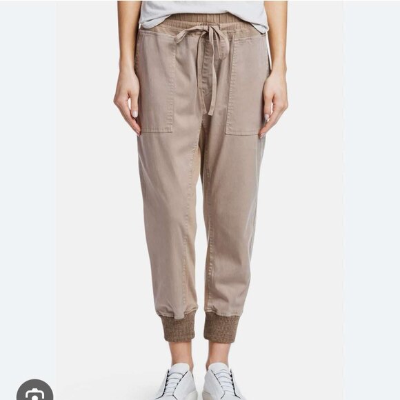 James Perse mixed media pants - Picture 1 of 2